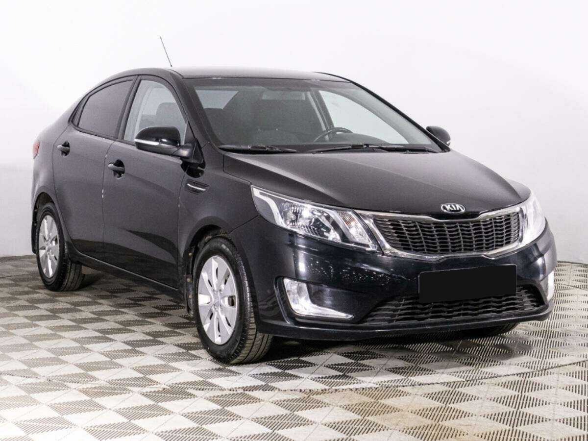 Kia Rio 6-speed, 2014 - фото №3