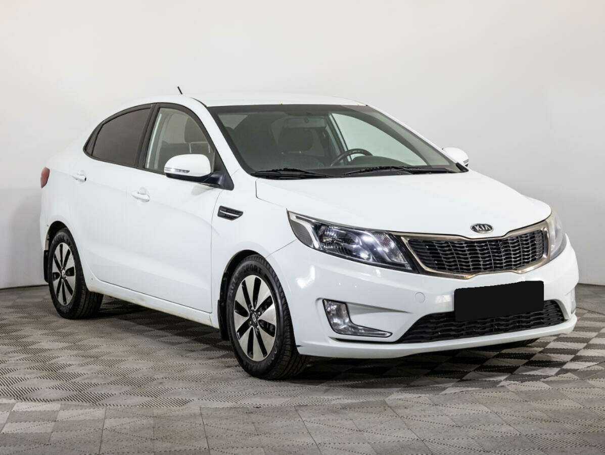 Kia Rio 5-speed, 2012 - фото №3