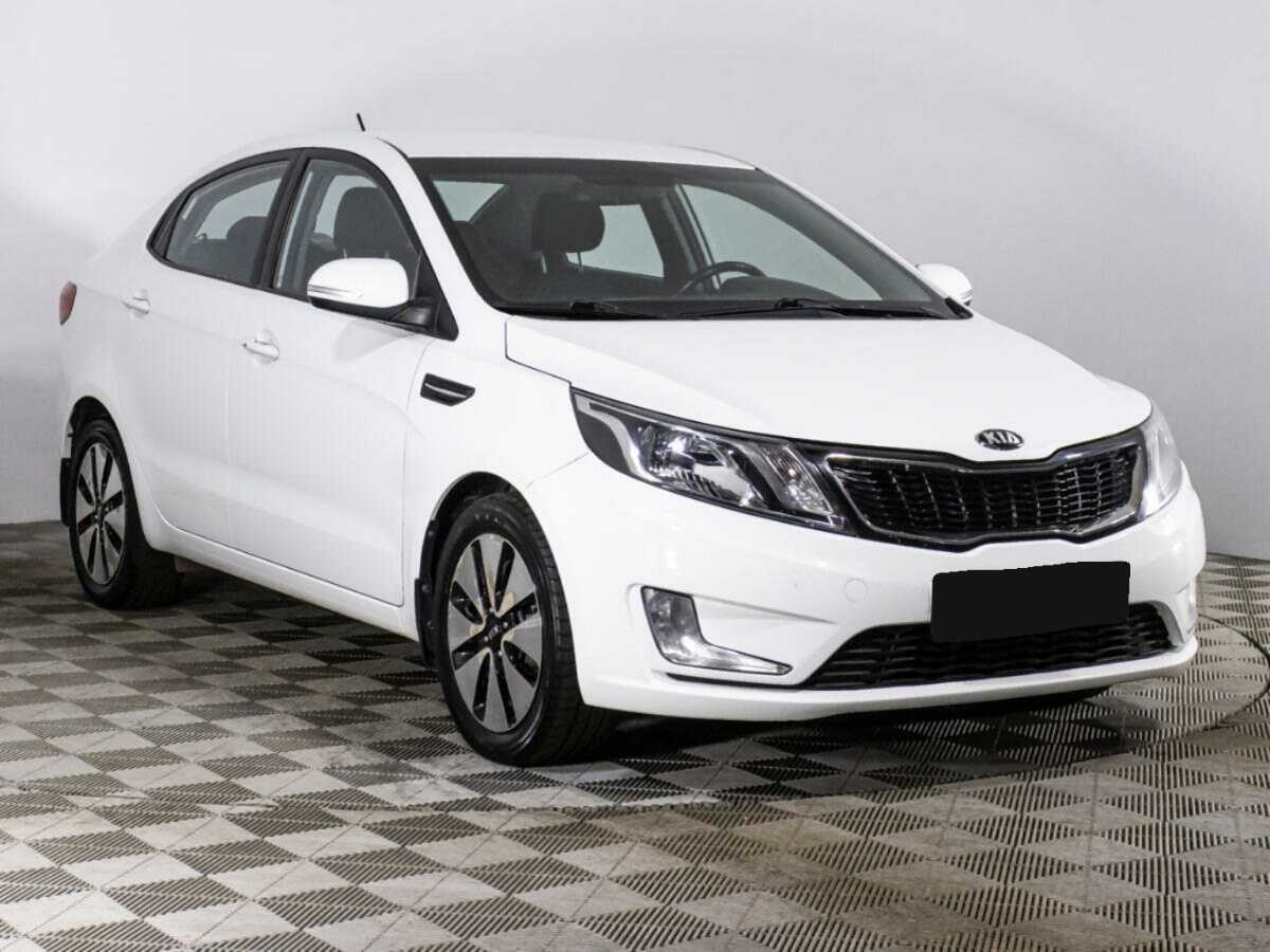 Kia Rio 6-speed, 2014 - фото №3