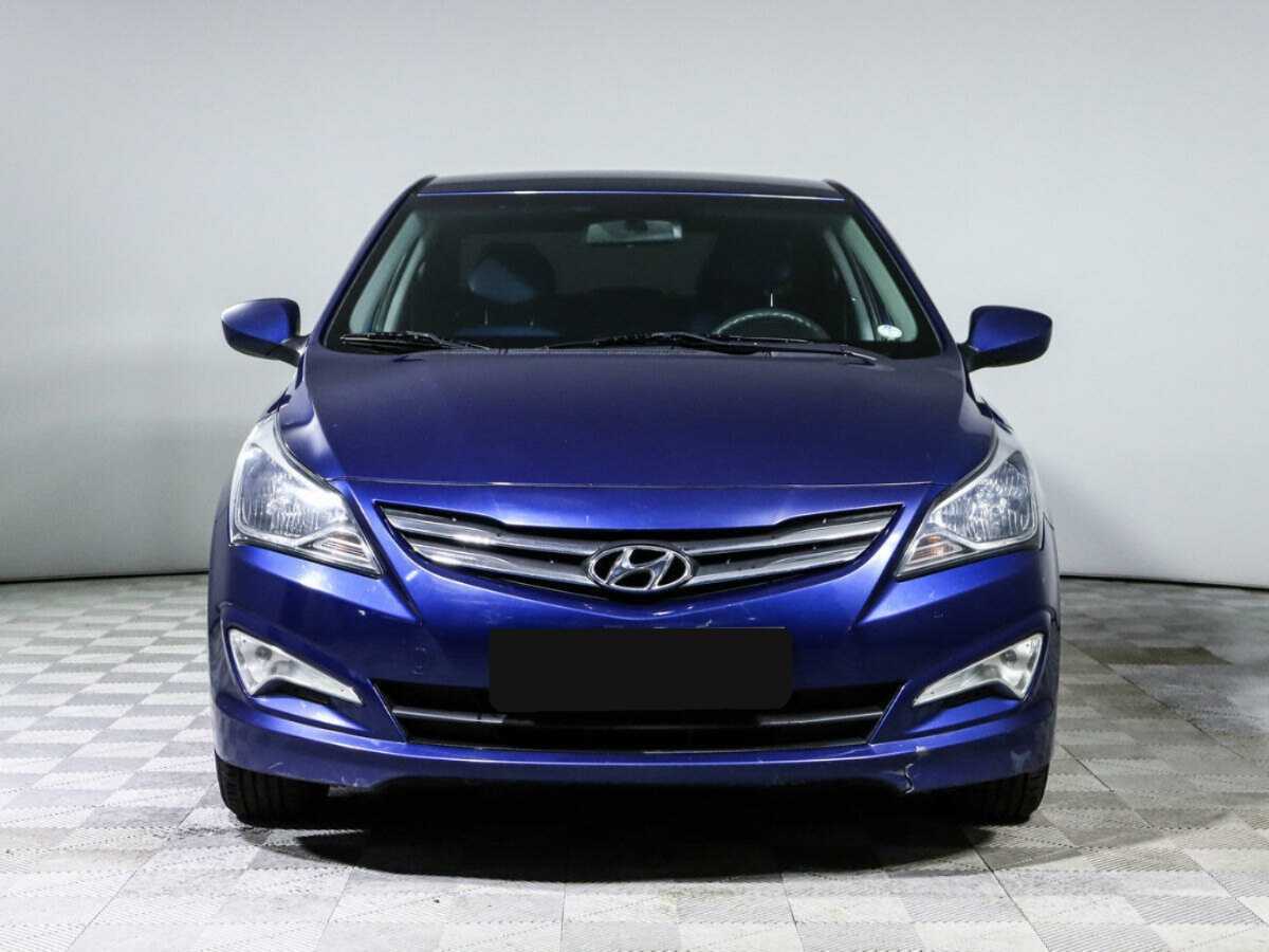 Hyundai Solaris, 2015 - фото №2