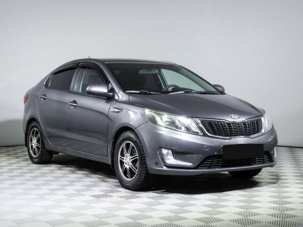 Kia Rio 5-speed, 2013 - фото №3