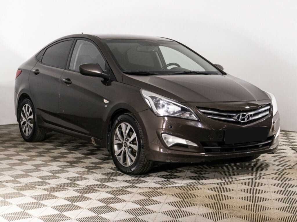 Hyundai Solaris, 2015 - фото №3