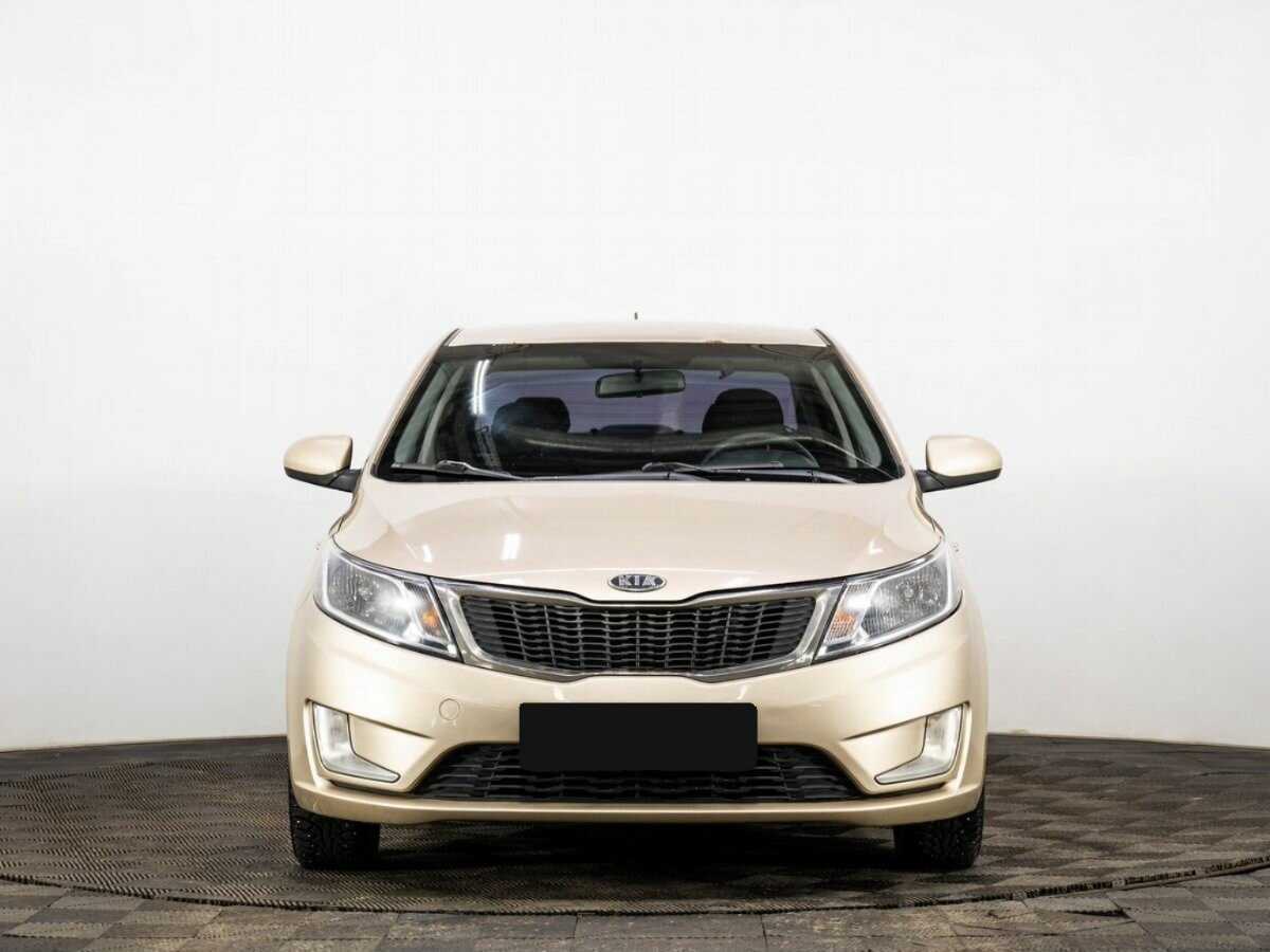 Kia Rio 4-speed, 2012 - фото №2
