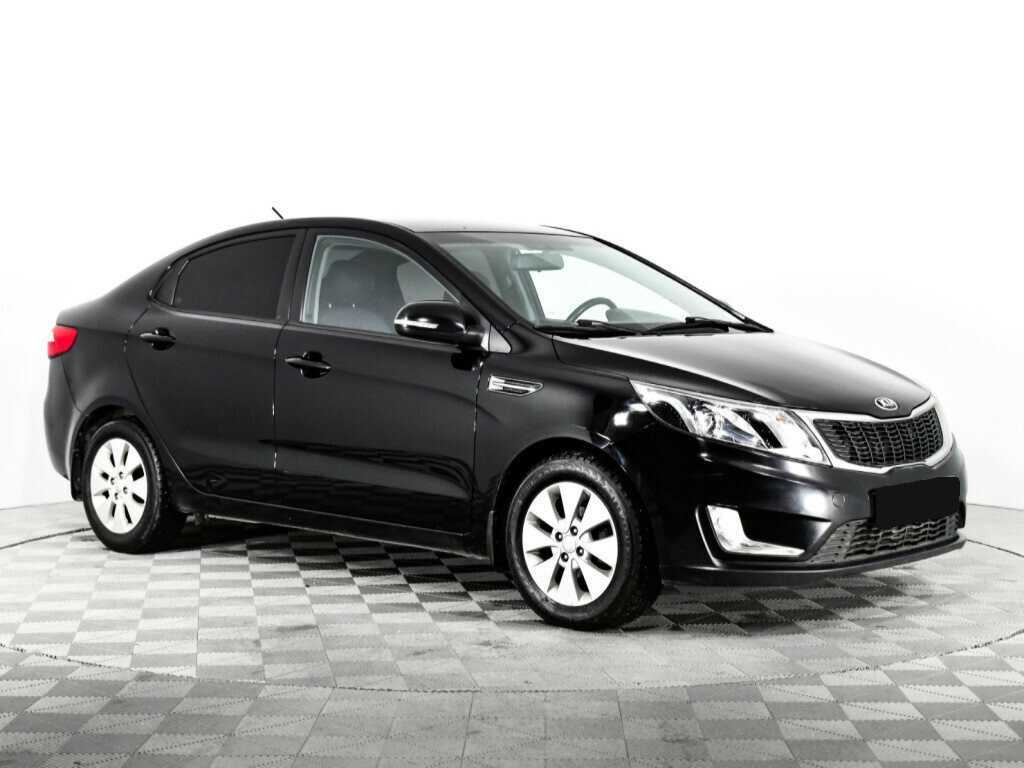Kia Rio 6-speed, 2014 - фото №3