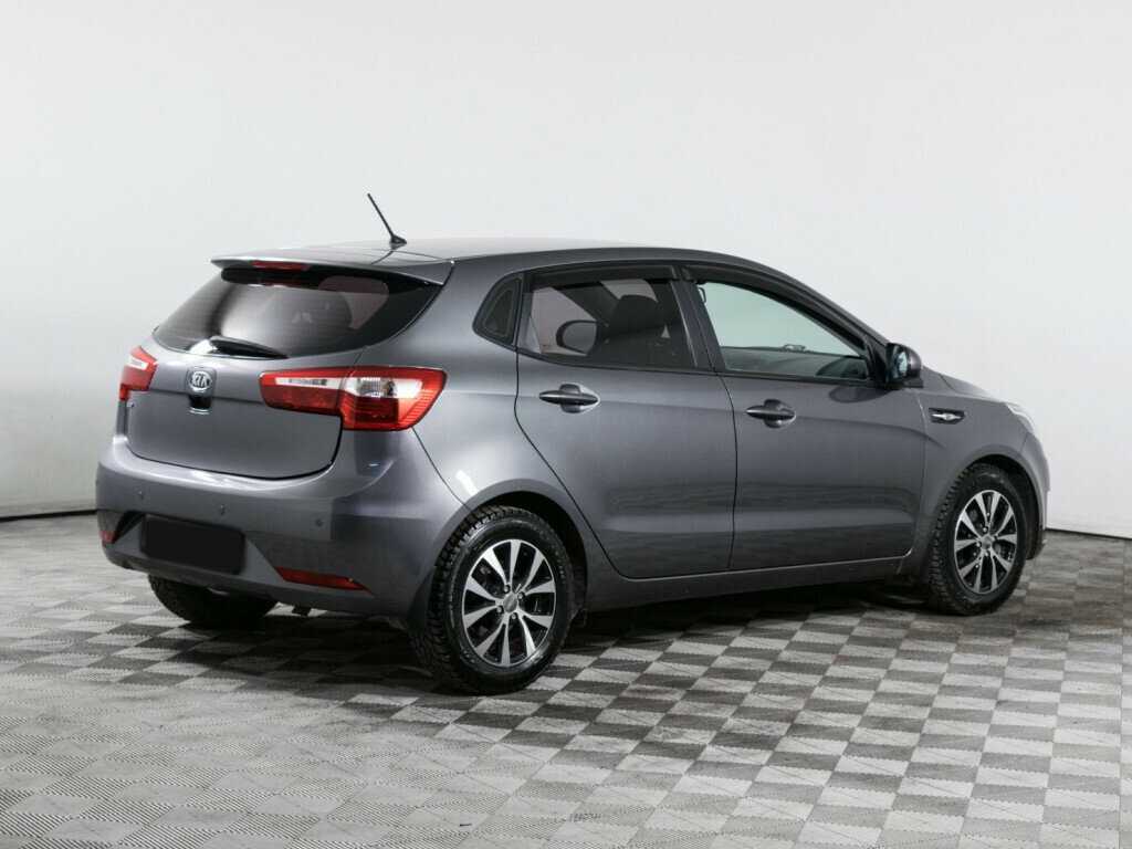 Kia Rio 4-speed, 2012 - фото №4
