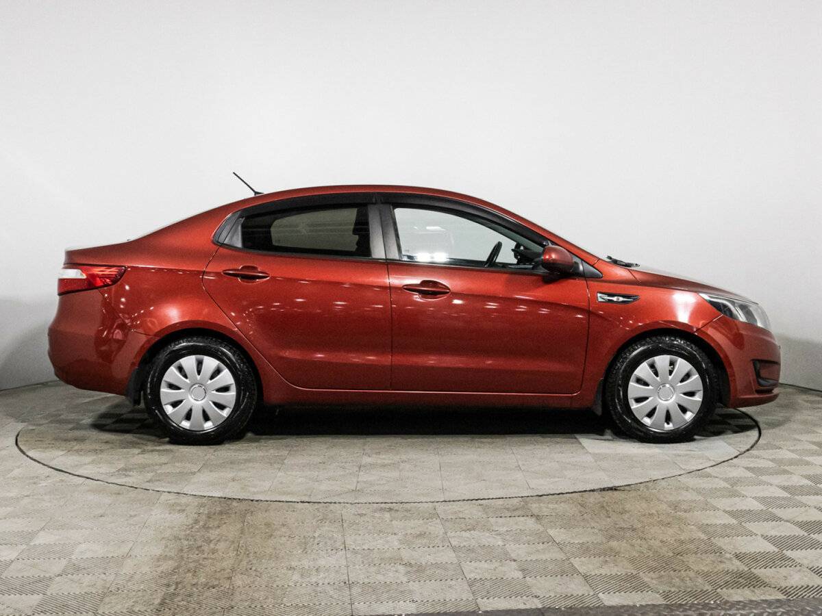 Kia Rio 6-speed, 2014 - фото №4