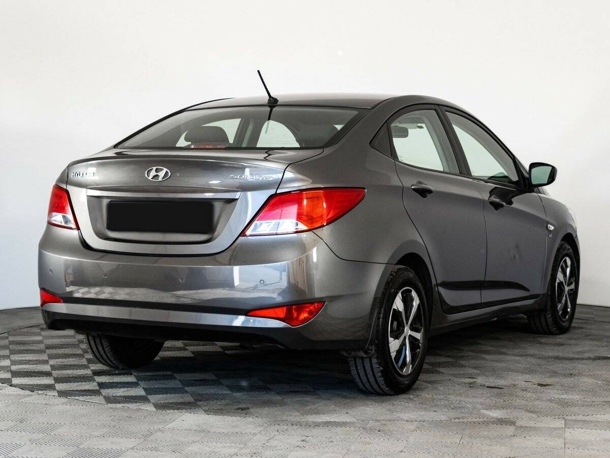 Hyundai Solaris, 2015 - фото №4